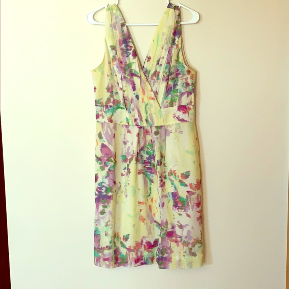 Banana Republic silk Easter dress